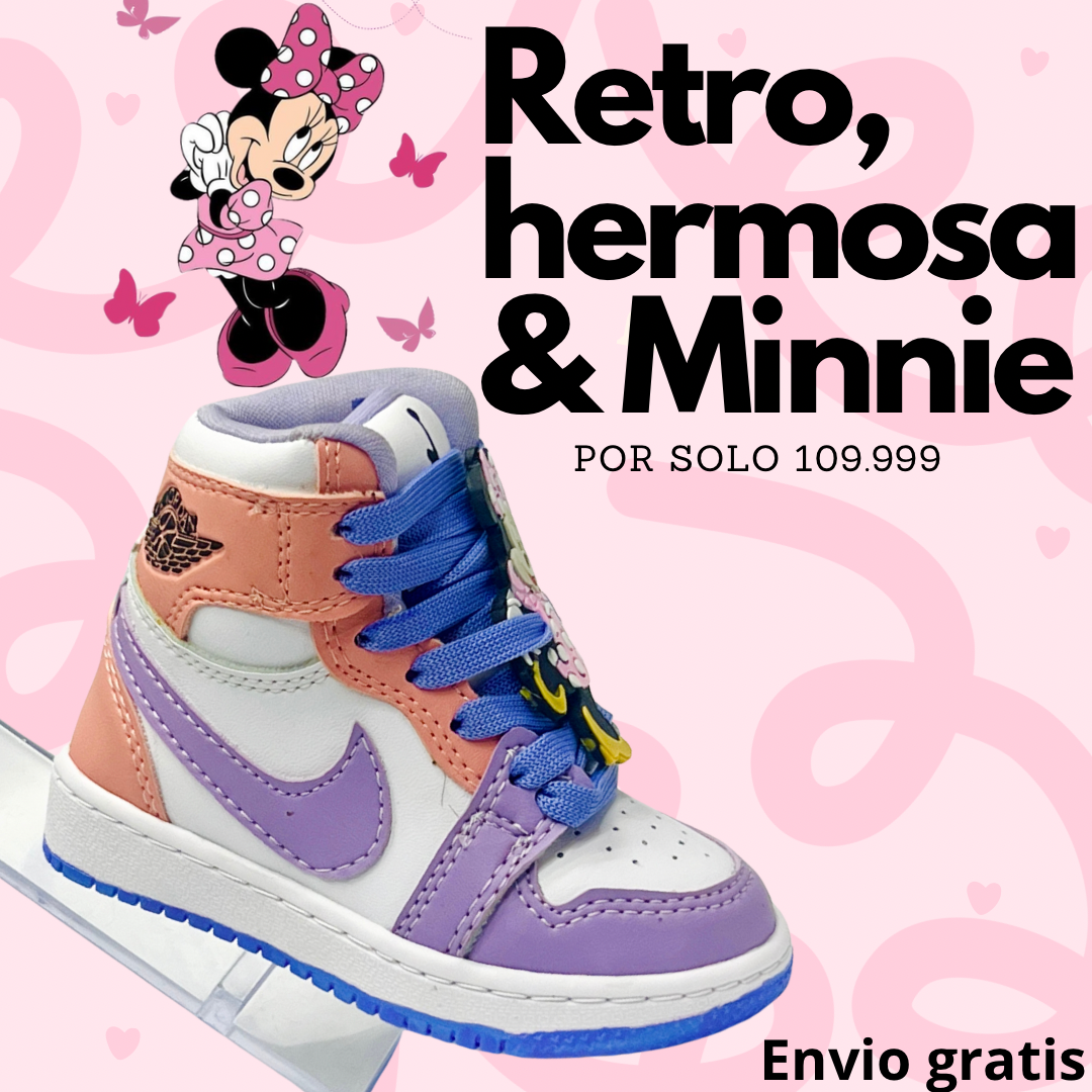 BOTAS MARIO BROS Y MINNIE